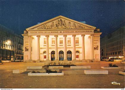 Bruxelles Théâtre de la Monnaie la nuit
