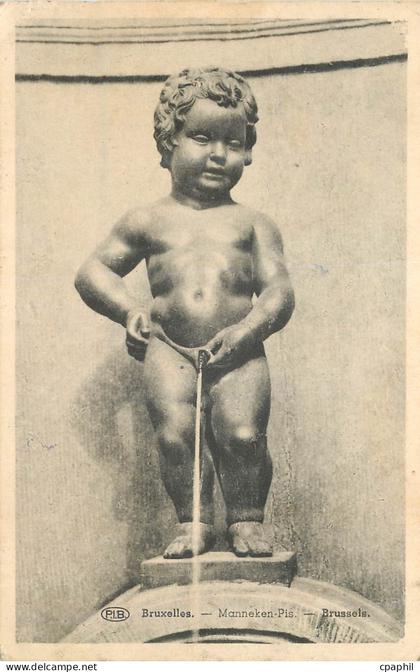 CPA Bruxelles Manneken Pis