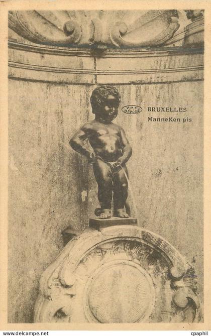 CPA Bruxelles Mannekenpis