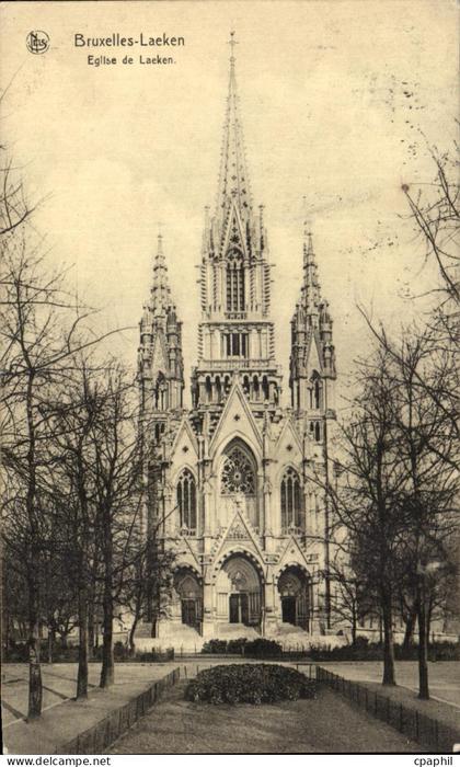 CPA Bruxelles Laeken Eglise de Laeken