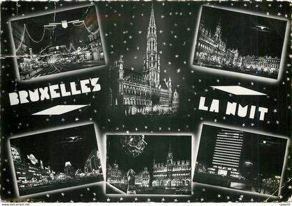 CPM Bruxelles La Nuit