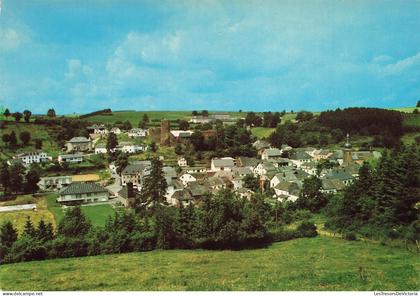 [-5%] BELGIQUE - Burg Reuland - panorama - végétation - maison - église - 8411 - Lander Eupen - Carte postale