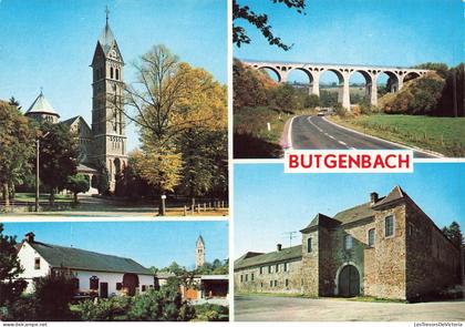 [-25%] BELGIQUE - Butgenbach - Multivues - Colorisé - Carte postale
