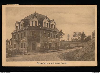BÜTGENBACH  - GASTHOF ADLER - M.J.HEINEN  HOTELIER         -  3 SCANS