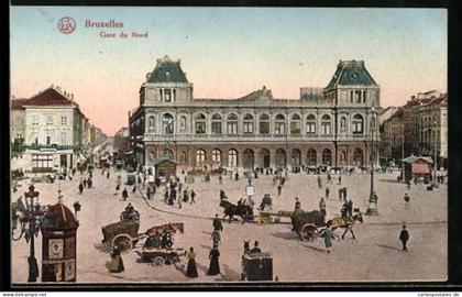 AK Bruxelles, Gare du Nord, Bahnhof