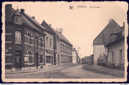 +++ CPA - CHIEVRES - Rue St Jean   //