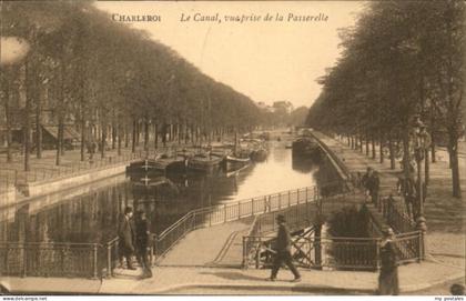 Charleroi Wallonie Charleroi Canal Passerelle