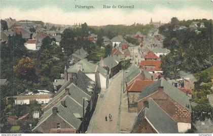 CPA Europe > Belgique > Hainaut > Colfontaine PATURAGES rue de Grisoeuil