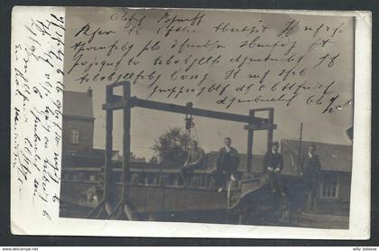 +++ CPA - Photo carte - Foto kaart - PATURAGES - Colfontaine - 1906   //