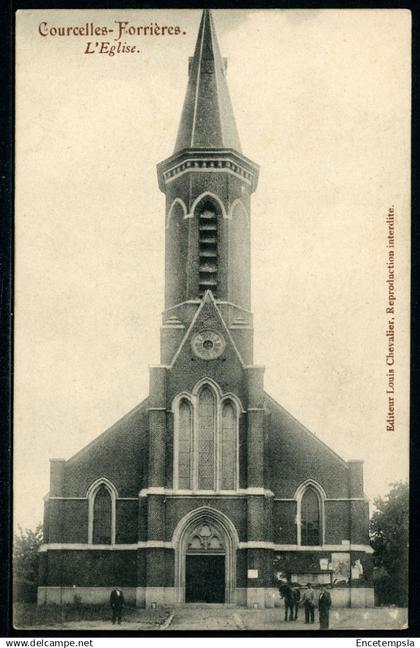Carte Postale - Belgique - Courcelles - Forrières - L'Eglise (CP26265)