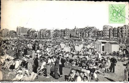 CPA La Panne La Plage De Panne Het Strand