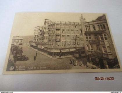 La Panne, Hotel de la Panne
