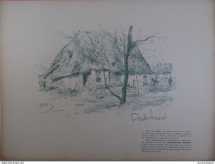 DENDERLEEUW   OUD HUIS      PRINT. A.HEINS    360 X 270 MM
