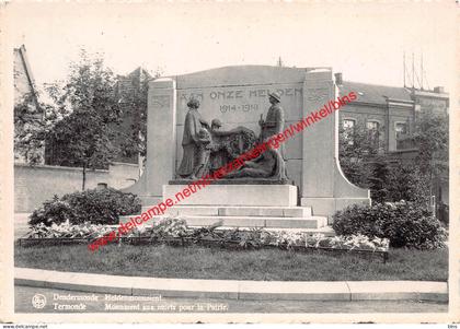 Heldenmonument - Dendermonde