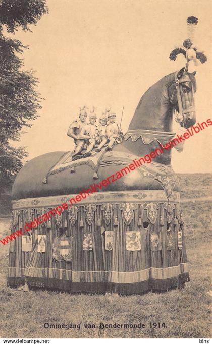 Ommegang van Dendermonde 1914 - Dendermonde