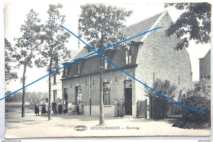 CPA DESTELBERGEN naast Gent Heirweg