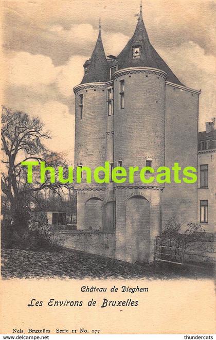 CPA LES ENVIRONS DE BRUXELLES CHATEAU DE DIEGHEM DIEGEM NELS SERIE 11 NO 177