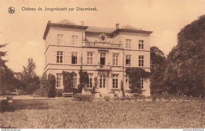 [-5%] BELGIQUE - Diepenbeek - Château de Jogenbosch - Bâtiment - Façade - Cour - E Ceysens - Nels - Carte postale ancien
