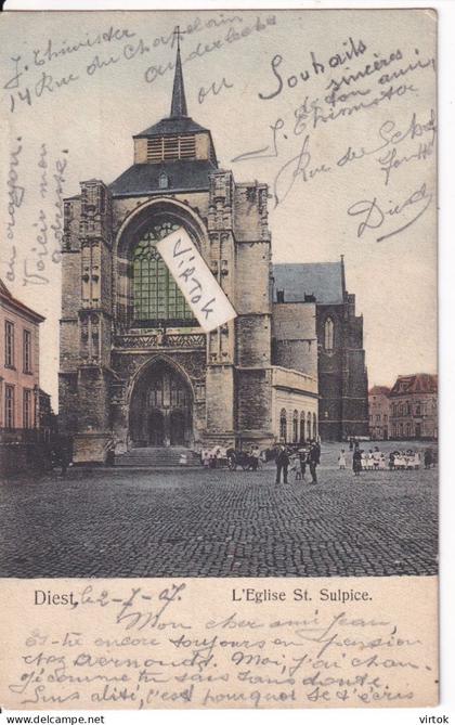 DIEST :  L'eglise St. Sulpice  (  swinnen )