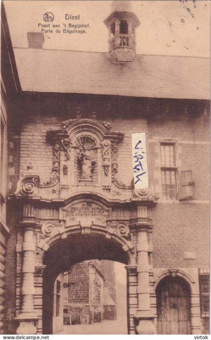 DIEST : poort begijnhof -  Béguinage
