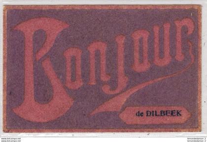 Bonjour de Dilbeek. *