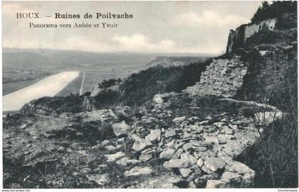 CPA- Carte Postale Belgique Poilvache les Ruines Panorama vers Anhée et Yvoir  1908 VM68445