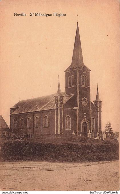 [-5%] BELGIQUE - Eghezée - Noville - S/ Méhaigne lEglise - Carte Postale Ancienne