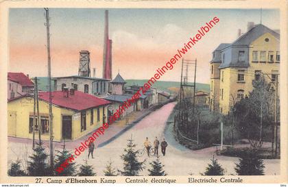 Camp d'Elsenborn Kamp - Centrale éléctrique - elektrische centrale - Elsenborn (Kamp)