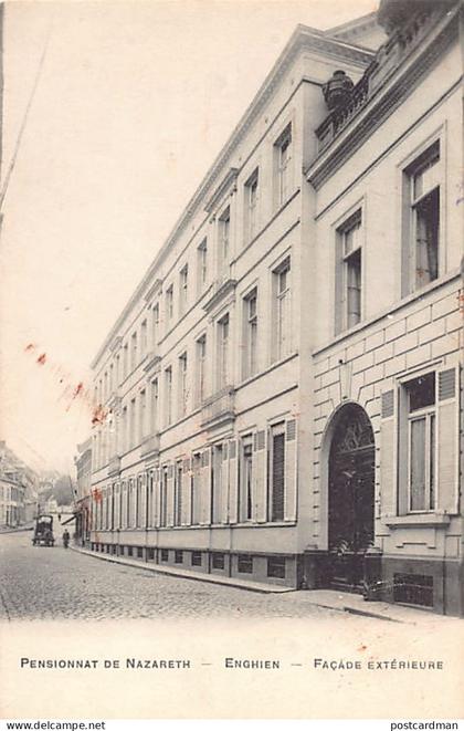 Belgique - ENGHIEN Edingen (Hainaut) Pensionnat de Nazareth - Façade extérieure
