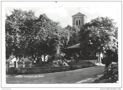 CPA - EREZEE - Monument aux morts  //