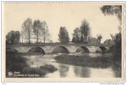 Etalle. La Semois au Grand Pont.