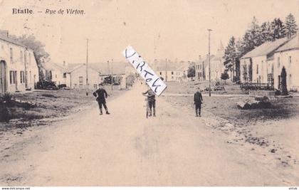 Etalle :  rue de Virton  (  ecrit 1928 )