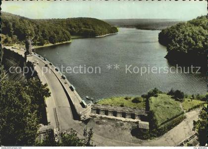 La Gileppe Fliegeraufnahme Barrage