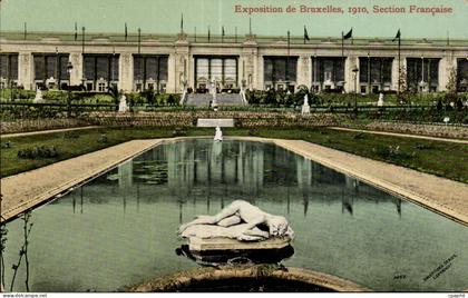 CPA Belgique Bruxelles Exposition 1910 Section francaise