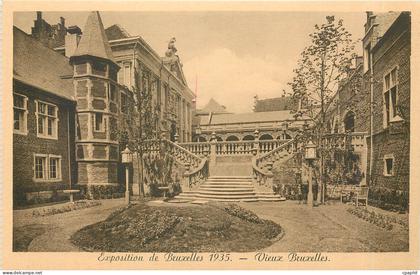 CPA Exposition de Bruxelles 1935 - Vieux Bruxelles