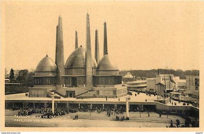 CPA Pavillon de la vie Catholique Bruxelles 1935
