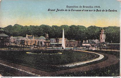 Exposition Universelle Bruxelles 1910 Grand Jardin Bois de la Cambre Kat. Expositions