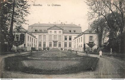 [-15%] BELGIQUE - Waleffes - Le Château - Edit V Dumoins Waleffes - vue générale - animé - Carte Postale Ancienne