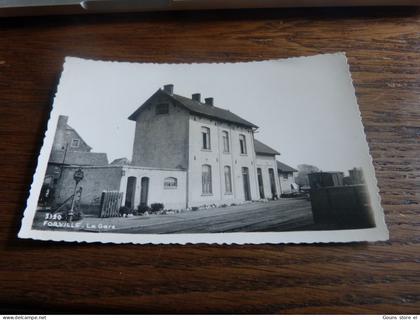 BC16-51 Cpa Forville la gare Fernelmont