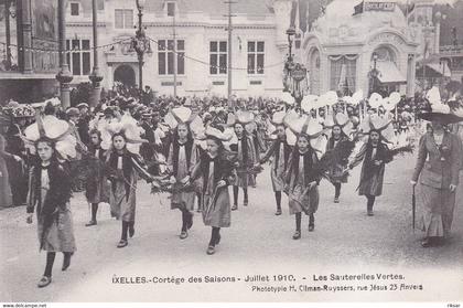 BELGIQUE(BRUXELLES) IXELLES(FETE 1910)