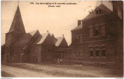 CPA Carte Postale  Belgique  Roloux Les deux églises et nouveau presbytère VM93824ok