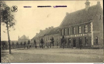 CPA Messines Mesen Westflandern, Rathaus