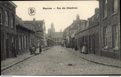 CPA Messines Mesen Westflandern, Rue des Chaudrons