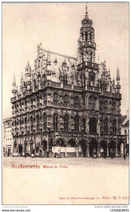 Belgique - FLANDRE ORIENTALE - AUDENARDE - hotel de ville