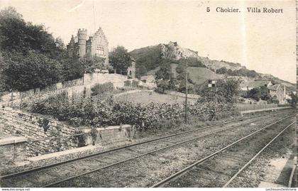 [-15%] BELGIQUE - Flémalle - Chokier - Villa Robert - Carte postale ancienne