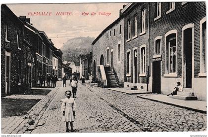 Belgique, Flemalle Haute, Rue du village