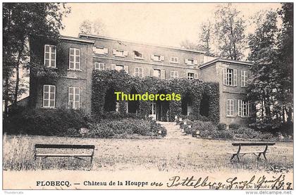CPA  FLOBECQ CHATEAU DE LA HOUPPE