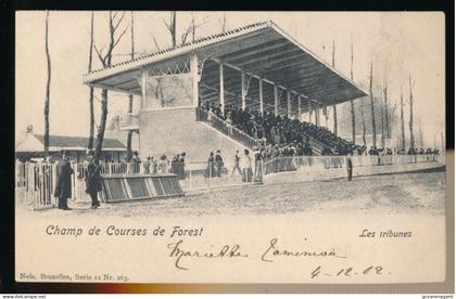 VORST  FOREST    CHAMP DE COURSES DE FOREST      LES TRIBUNES