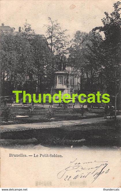 CPA BRUXELLES LE PETIT SABLON