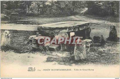 CPA Foret de fontainebleau le table du Grand maitre